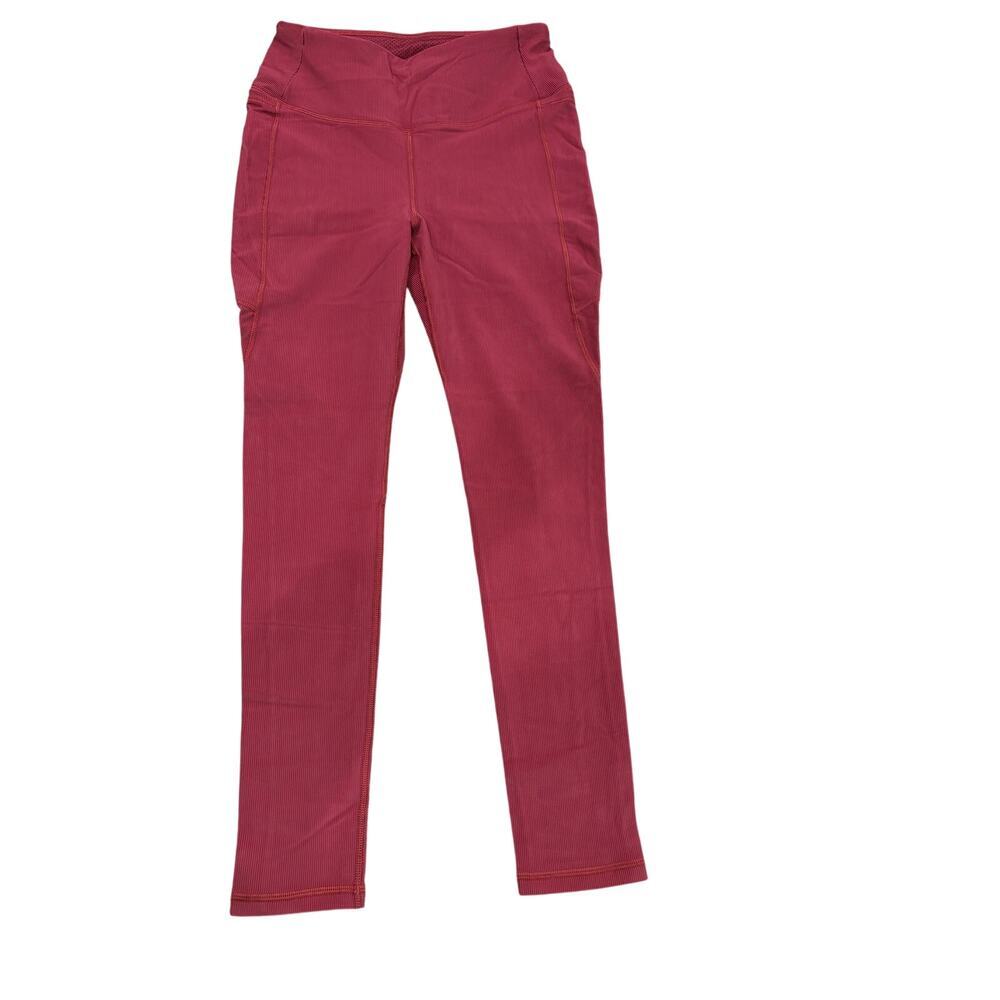CALIA HIGH RISE RIBBED LEGGINGS SIZE SMALL